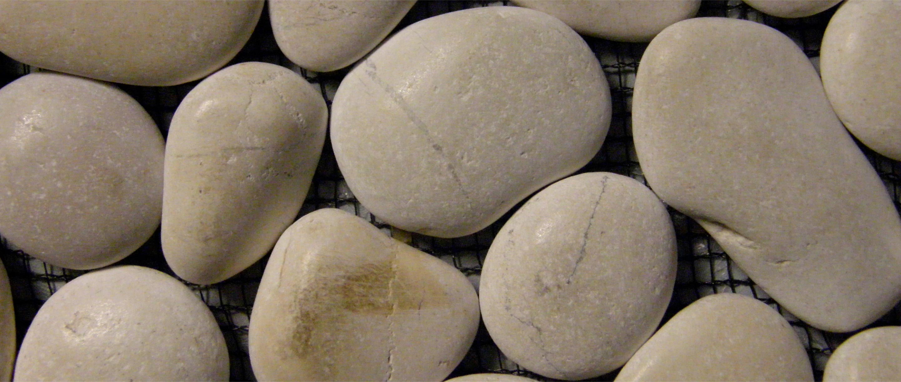 pebbles - a color scheme or choice of material 