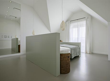 nieuwe slaapkamer.